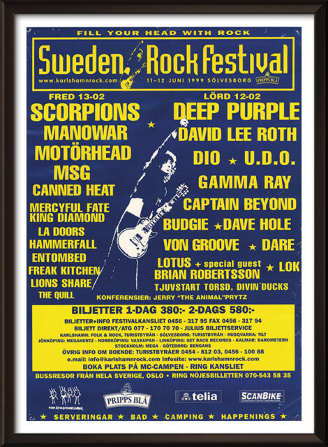 Sweden Rock 1999