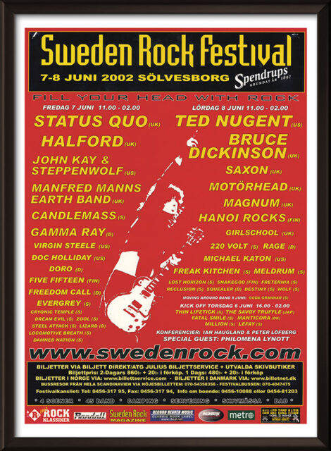 Sweden Rock 2002