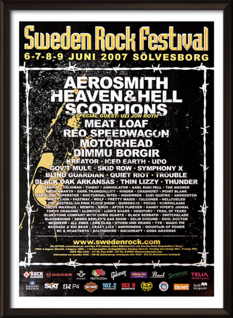 Sweden Rock 2007